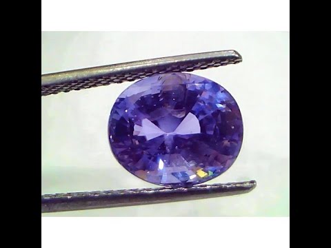 5.68 Ct IGI Certified Unheated Untreated Natural Ceylon Blue Sapphire AA