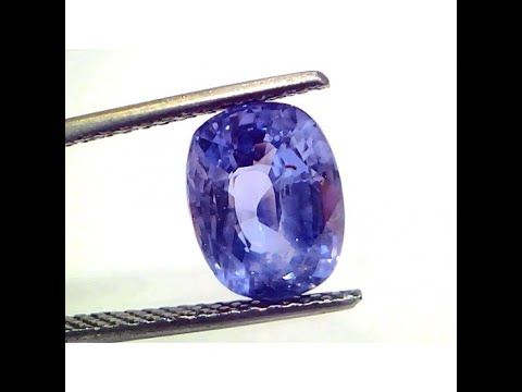 4.65 Ct GII Certified Unheaated Untreated Natural Ceylon Blue Sapphire
