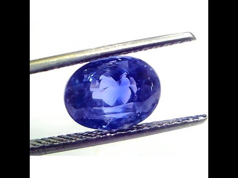5.85 Ct IGI Certified Unheated Untreated Natural Ceylon Blue Sapphire