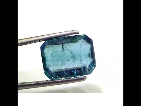 4.84 Ct GII Certified Untreated Natural Zambian Emerald Gems AAA