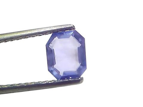 1,46 Karat zertifizierter, unbehandelter, natürlicher Ceylon-Blauer Saphir