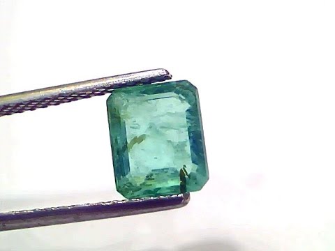 2.62 Ct Certified Untreated Natural Zambian Emerald Panna Gemstone