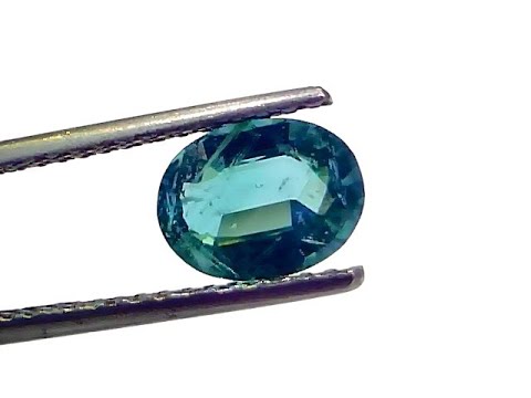 1.50 Ct GII Certified Untreated Natural Zambian Emerald Panna Gems