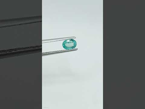 0.92 Ct Certified Untreated Natural Zambian Emerald Gemstone Panna