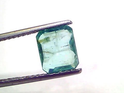 2.33 Ct Certified Untreated Natural Zambian Emerald Panna Gemstone