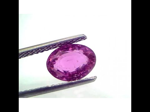 2.93 Ct GII Certified Unheated Untreted Natural Madagaskar Ruby AAA