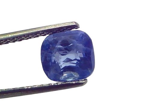 3.03 Ct IGI Certified Unheated Untreated Natural Burma Blue Sapphire