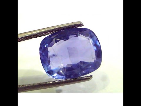 6.21 Ct Unheated Untreated Natural Ceylon Blue Sapphire Neelam