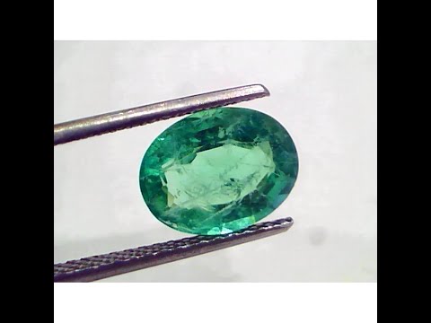 3.20 Ct GII Certified Untreated Natural Zambian Emerald Gems AA