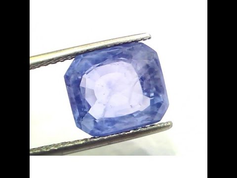 9.83 Ct IGI Certified Unheated Untreated Natural Ceylon Blue Sapphire