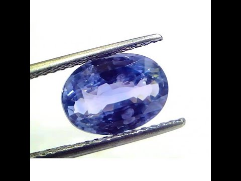 5.79 Ct IGI Certified Unheated Untreated Natural Ceylon Blue Sapphire