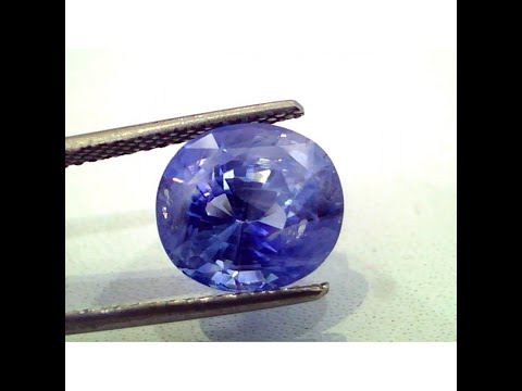 6.40 Ct Unheated Untreated Natural Ceylon Blue Sapphire Neelam