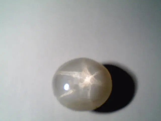 Huge 12.49 Ct Untreated Natural Certified Star White Sapphire