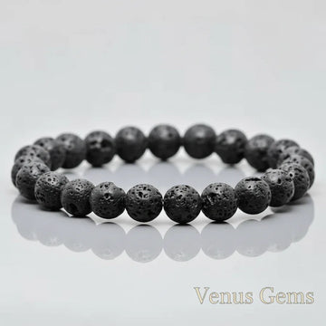 Natural Lava Stone Bracelet - Venus Gems