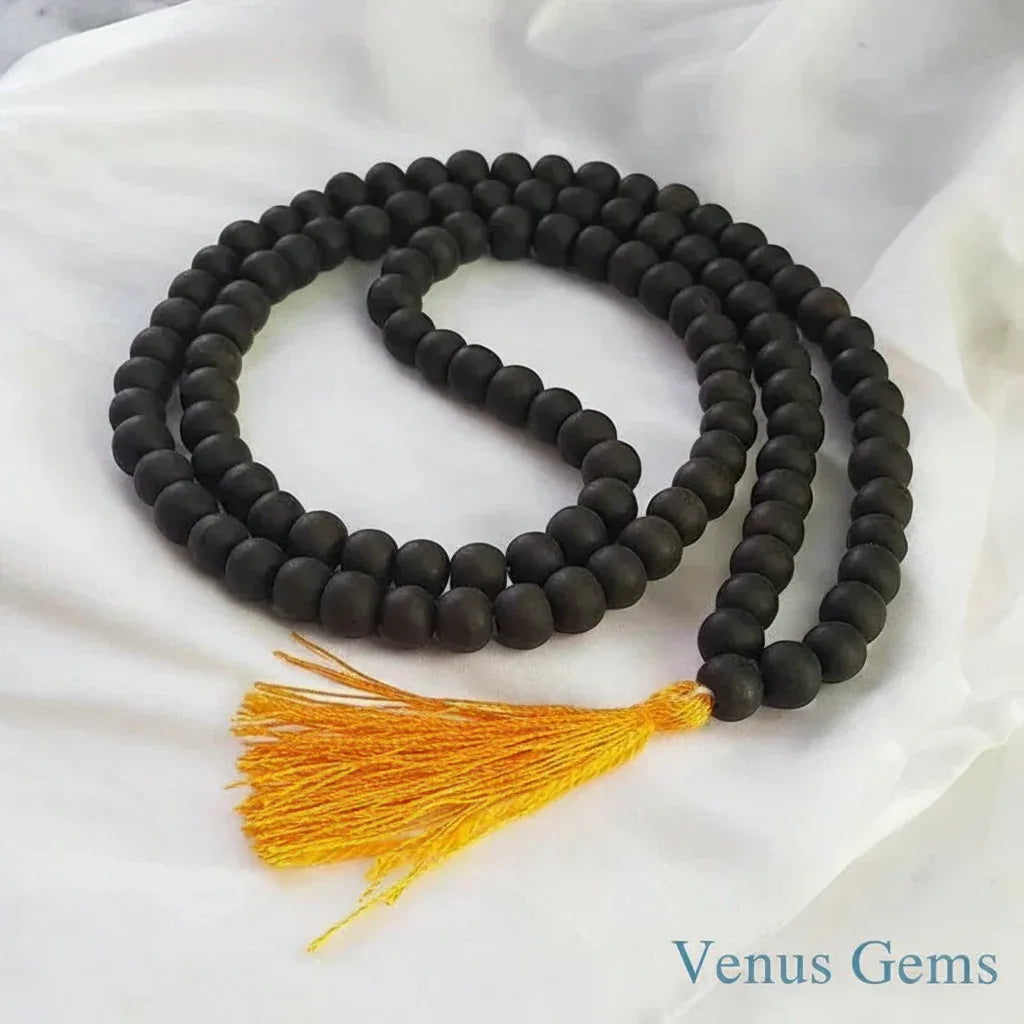 Karungali Mala 108 Japa Mala Beads - Venus Gems