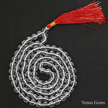 Sphatik Mala 108 Beads Original - Venus Gems
